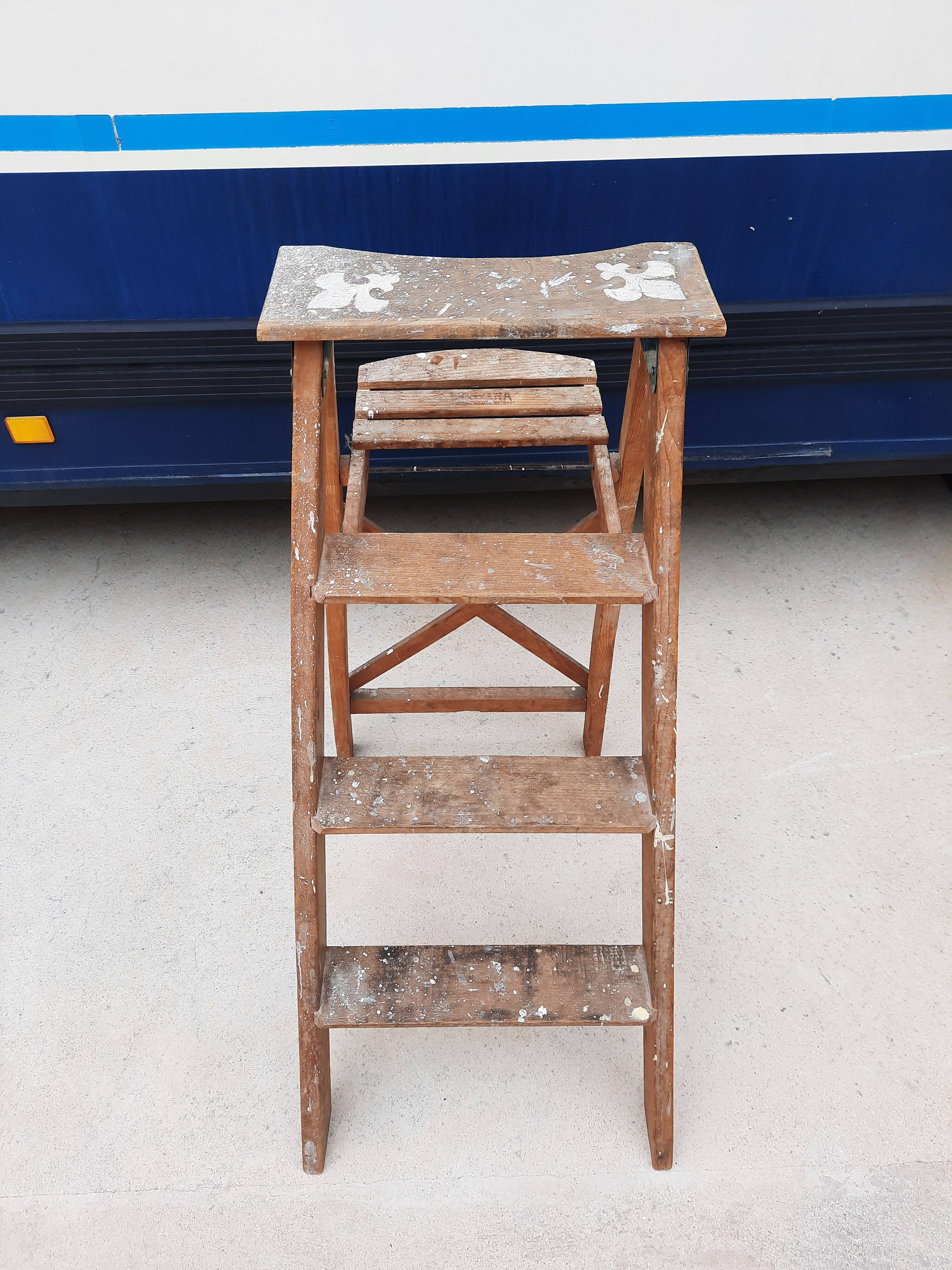 Escalier en bois vintage "Montana"