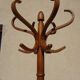 vintage parrot coat rack in bent wood