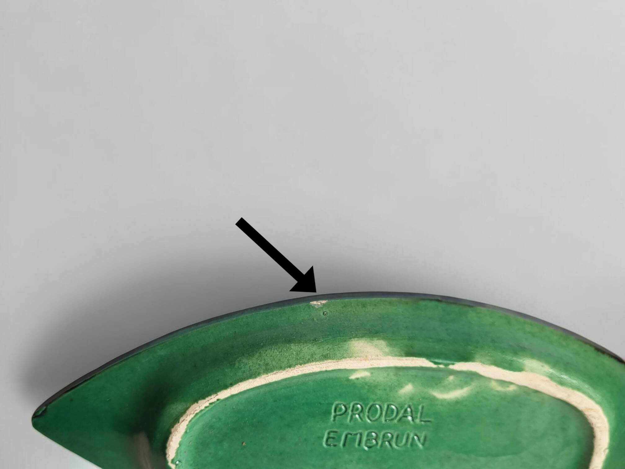 2 vintage ceramic dishes from the 1950s-60s