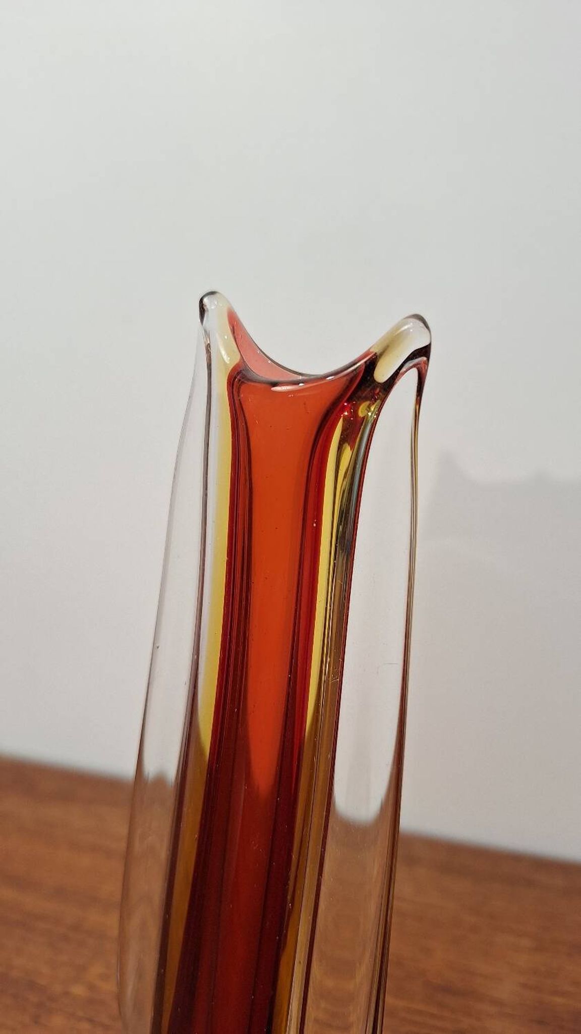 Vase en verre de Murano