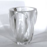 Lalique, Polished and Frosted Crystal Glass model Ingrid from 60s