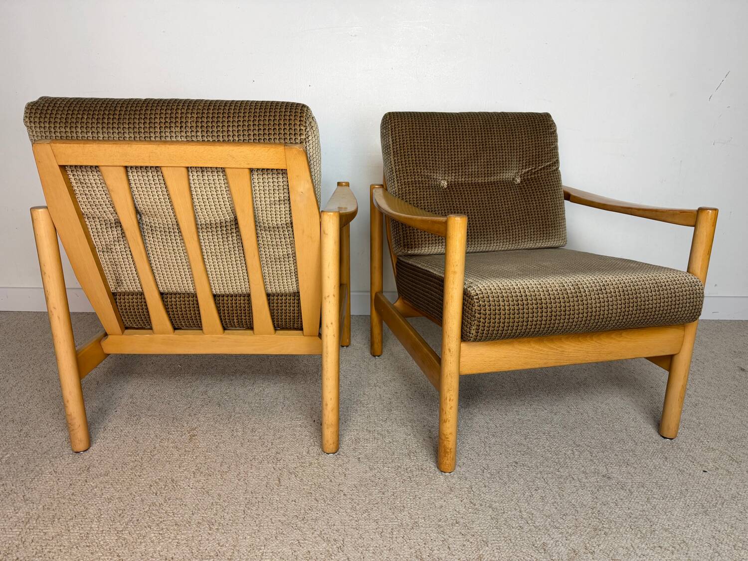 Pair of vintage armchairs from the 70s/80s.