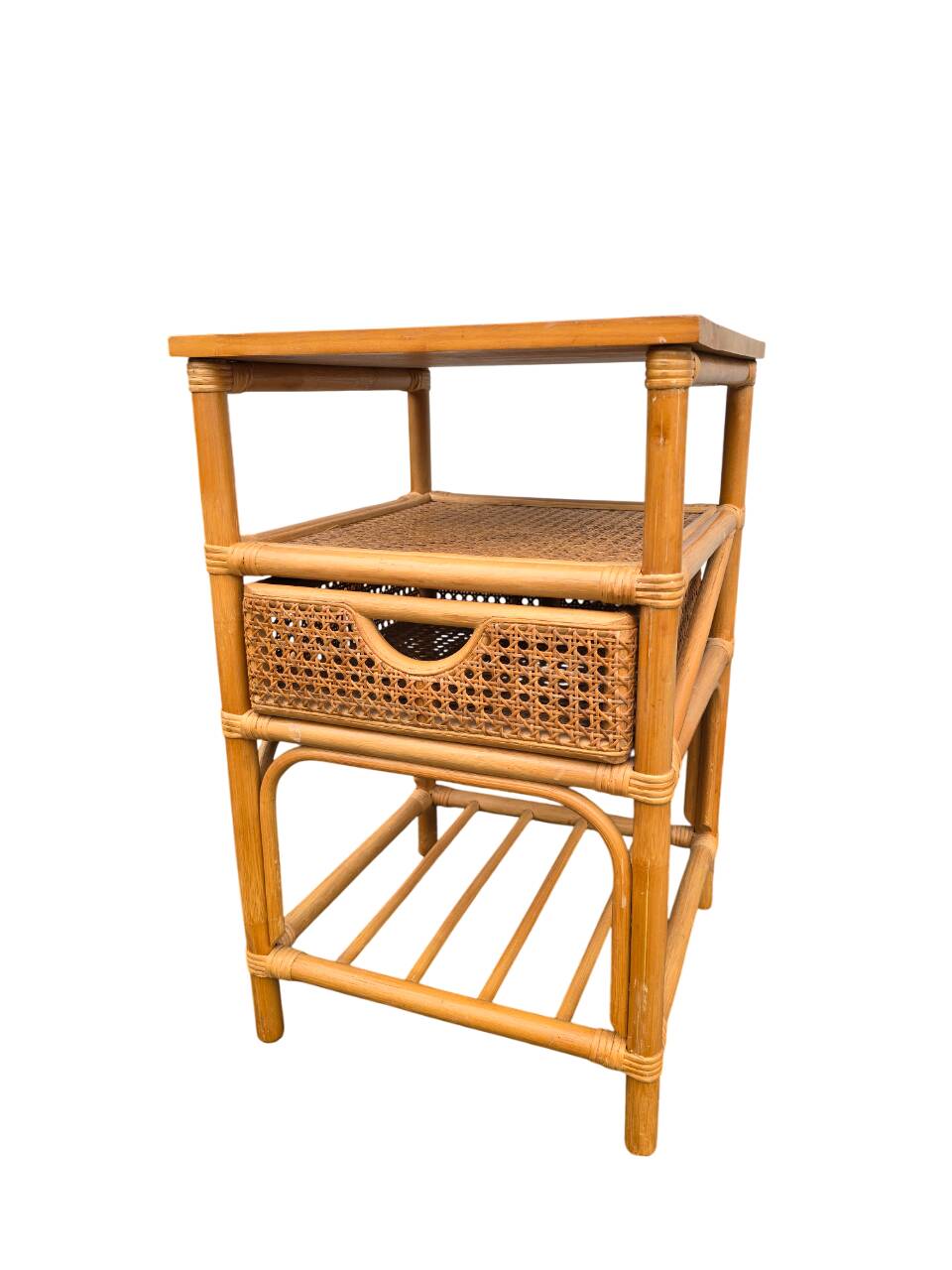 Bamboo nightstand