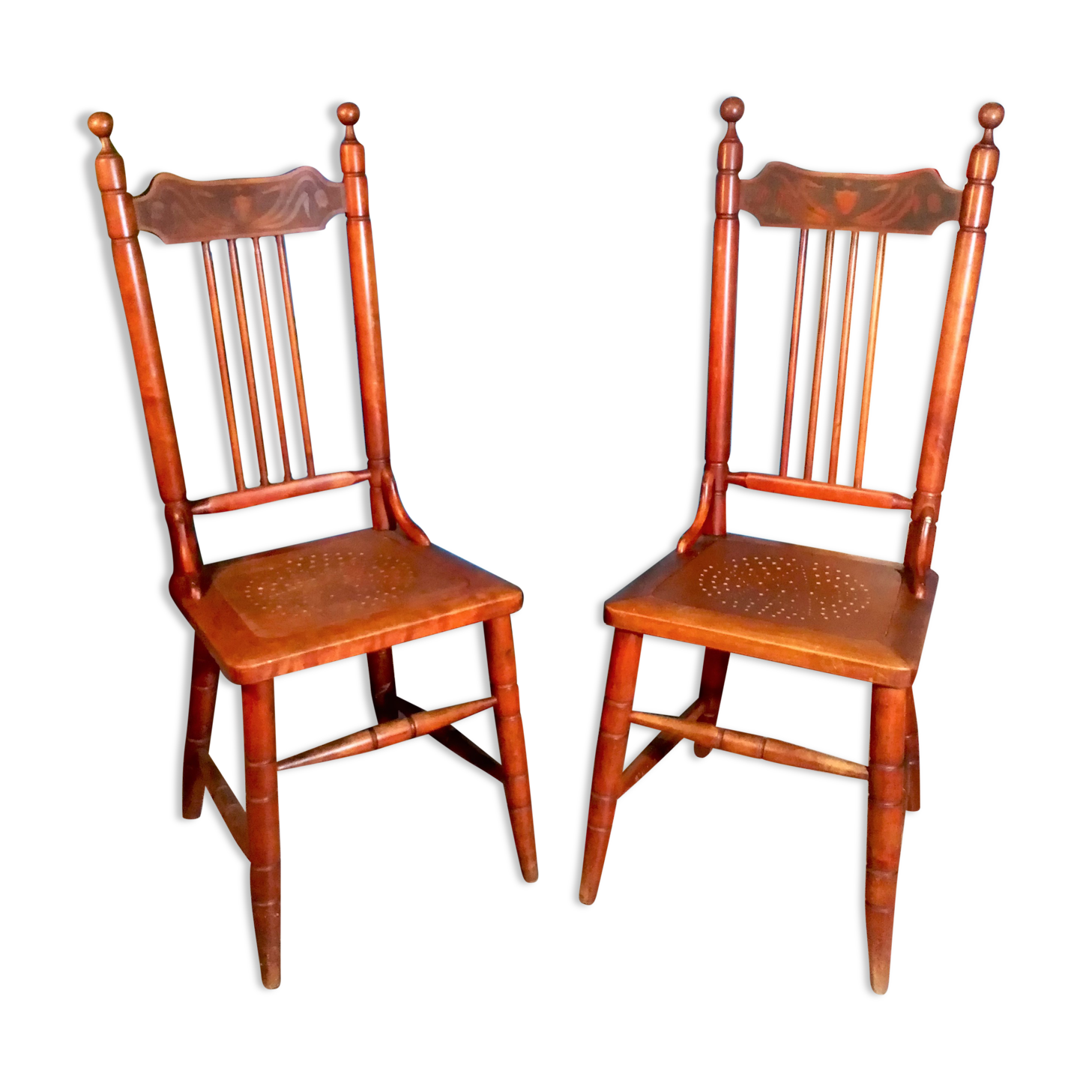 Chaises Autrichiennes début XXème