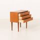 Small Danish teak chest of drawers, 1960s