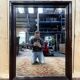 Miroir en bois style Palissandre miroir mercure.