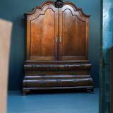 Bombe armoire hollandaise xviiie siècle