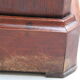 Louis Philippe period bedside or extra furniture in dark oak.