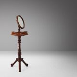 Romantic Make‑Up Mirror with Side Storage, France 1850s