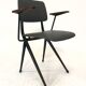 Armrest upholstery in skai industrial chair Marko Holland