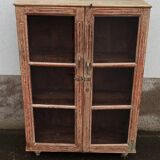 Armoire ancienne vitrée