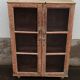 Old glass cabinet