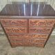 Commode / chiffonnier asiatique en bois sculpté – XXe siècle ( omb)