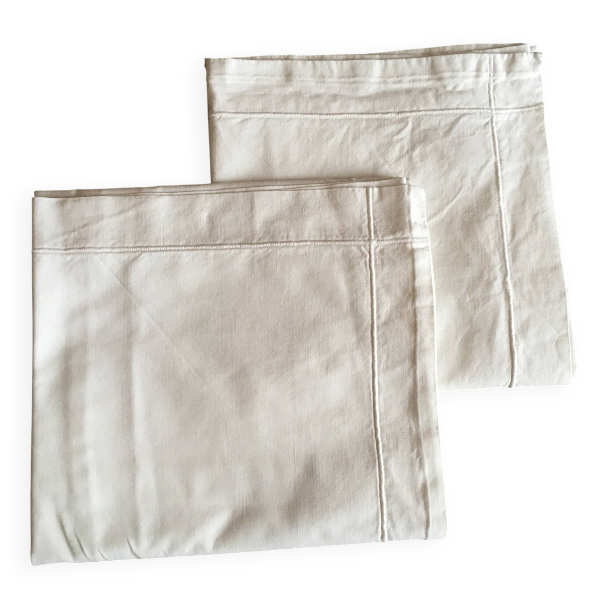 Pair of trousseau pillowcases