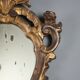 Small antique mirrors in carved and gilded wood, Italy, 20th century.