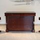 Commode “cols de cygnes” en acajou, style empire, XIXème.