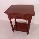Art Nouveau mahogany sidetable