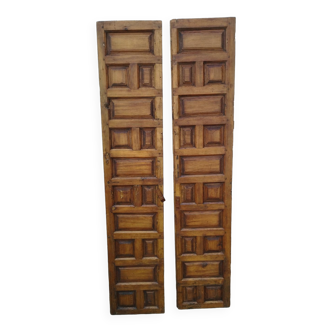 Pair of Spanish box doors XVIIIth