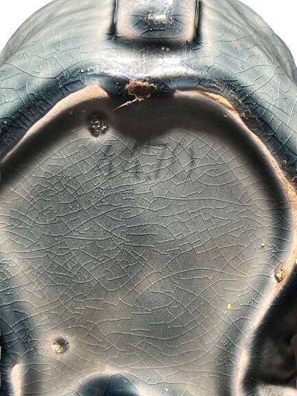 Ceramic jug in the shape of an elephant.