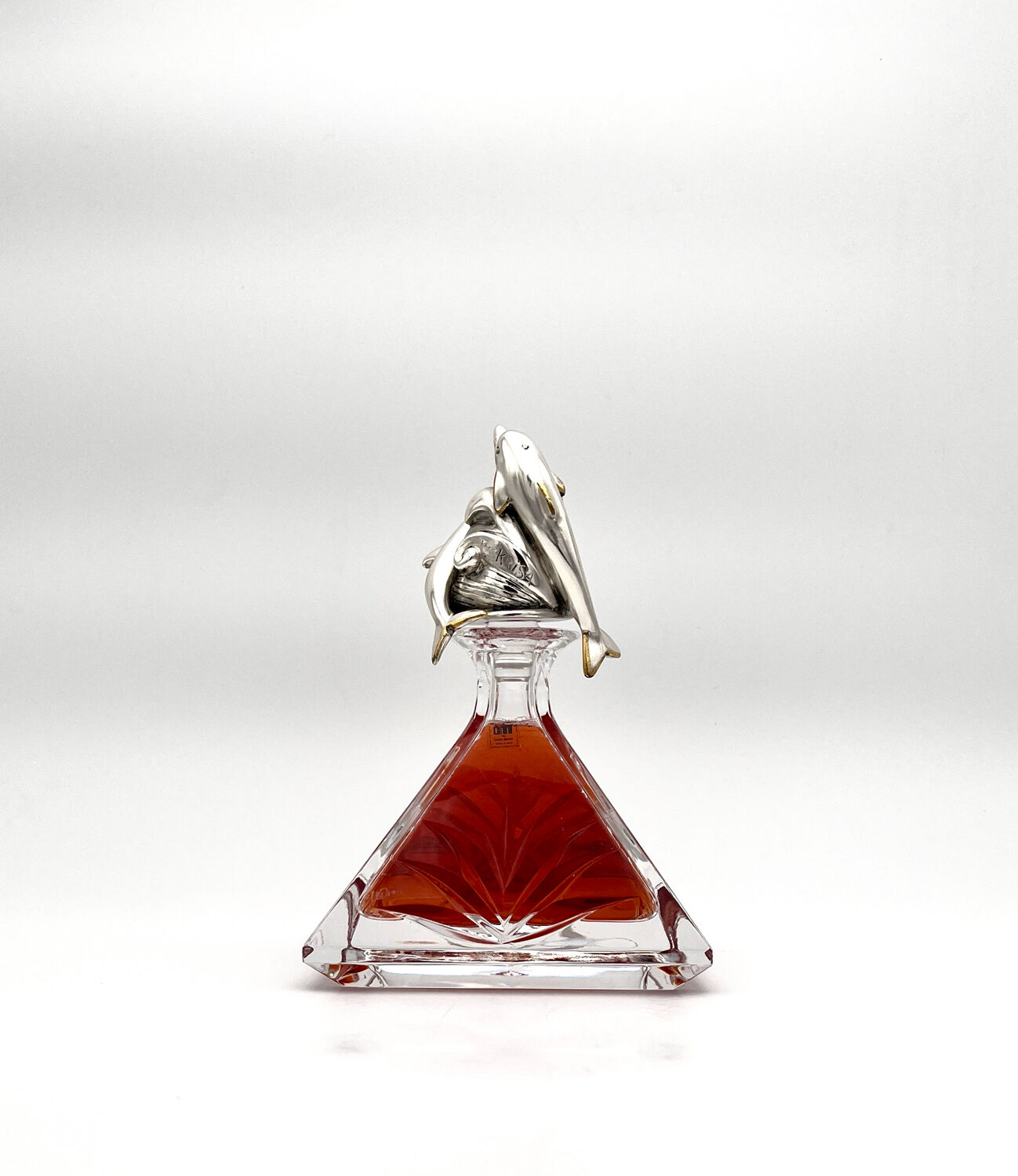 Crystal Carafe Mario CIONI & Orfèvrerie KRISA (3.2kg) – Signed