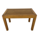 Tabouret moderniste à lattes de bois, années 50, banc