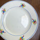 Lot de 9 assiettes plates anciennes Gien modèle Nice