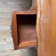Coiffeuse basse en bois des années 60-70