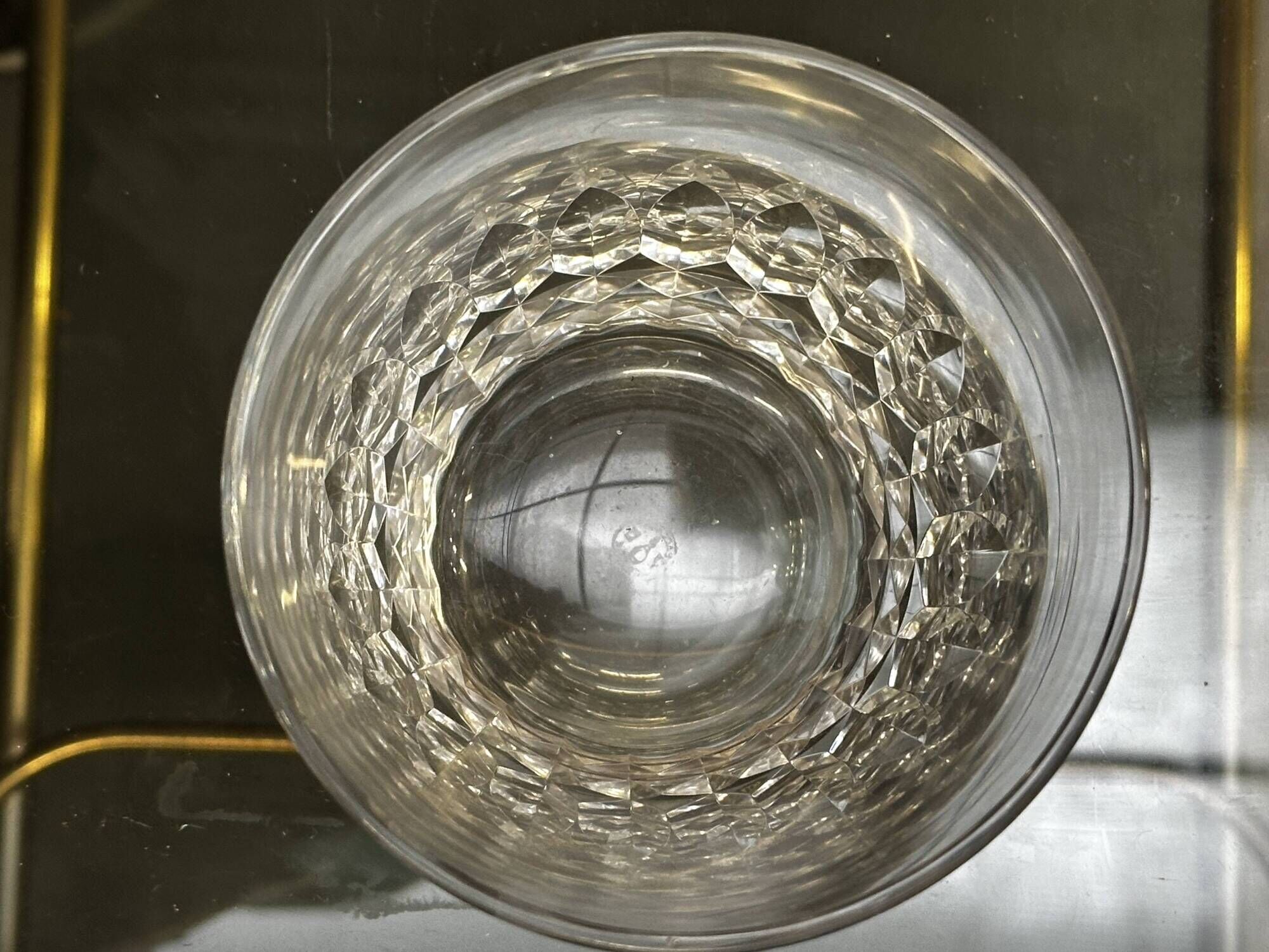 Verre à whisky en cristal Baccarat modèle Picadilly