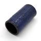 Blue chamotte ceramic roller vase, 1970s