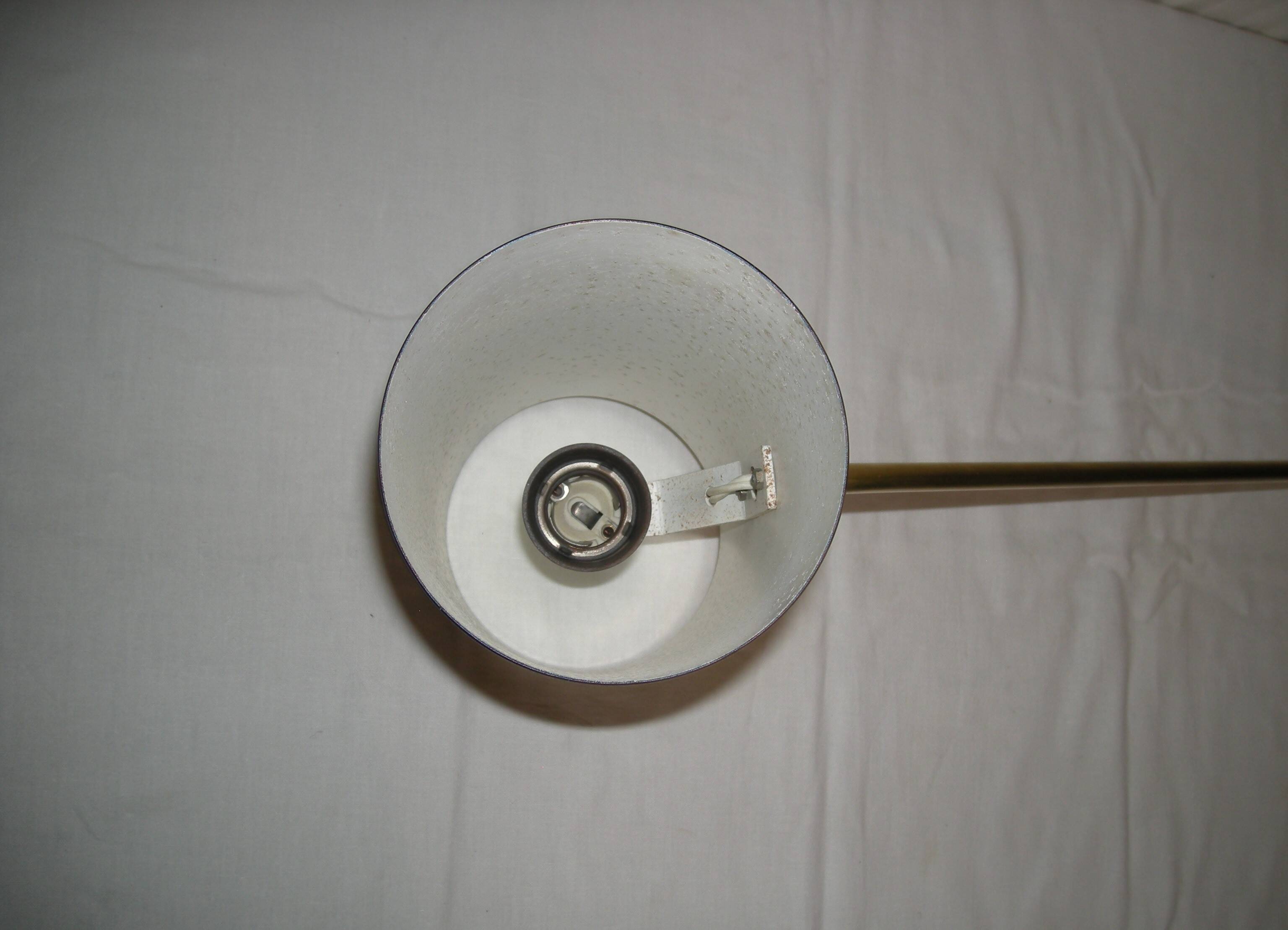 Pipe wall light - large model from the 50s