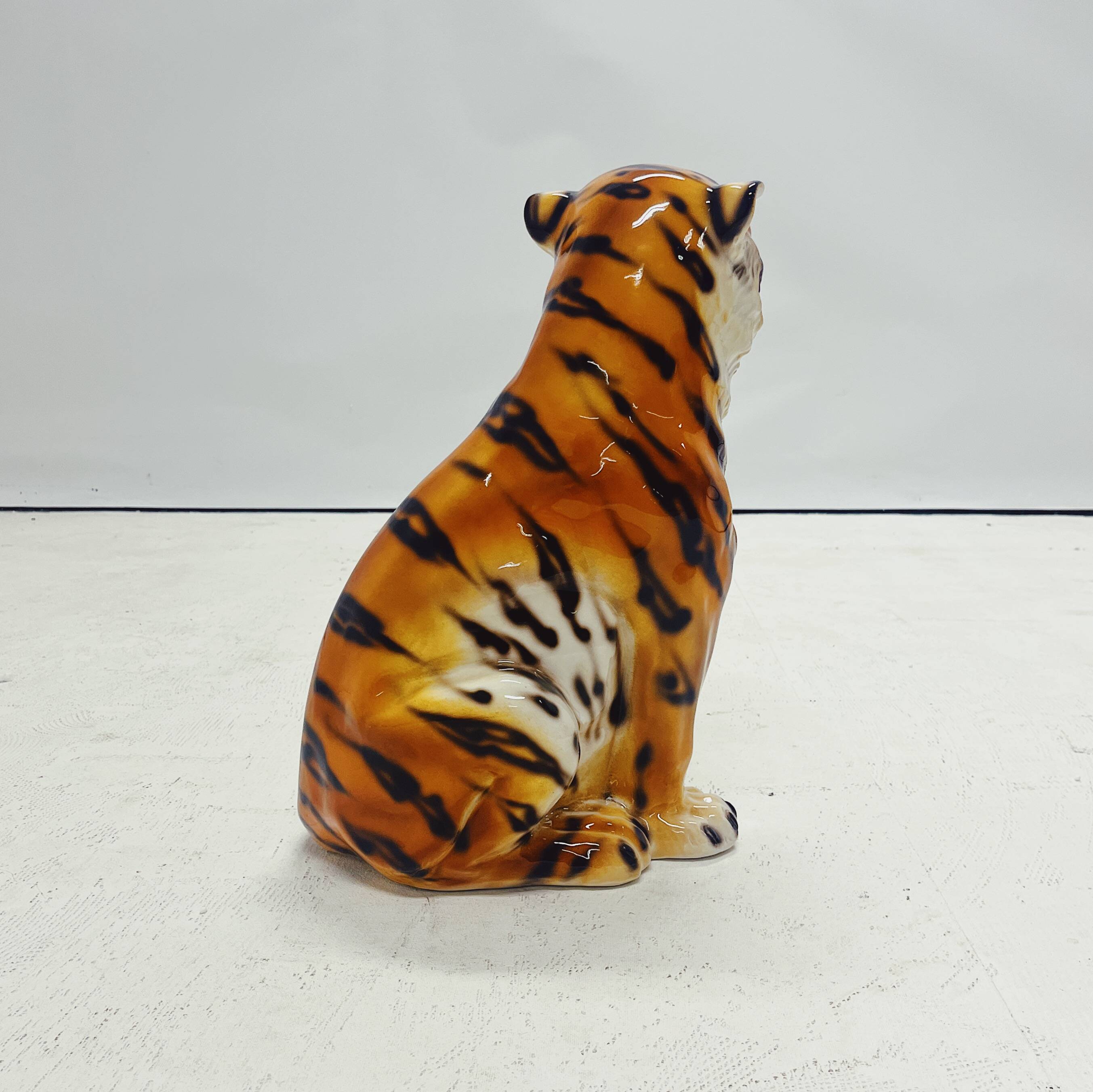 Tiger Statue Ceramic