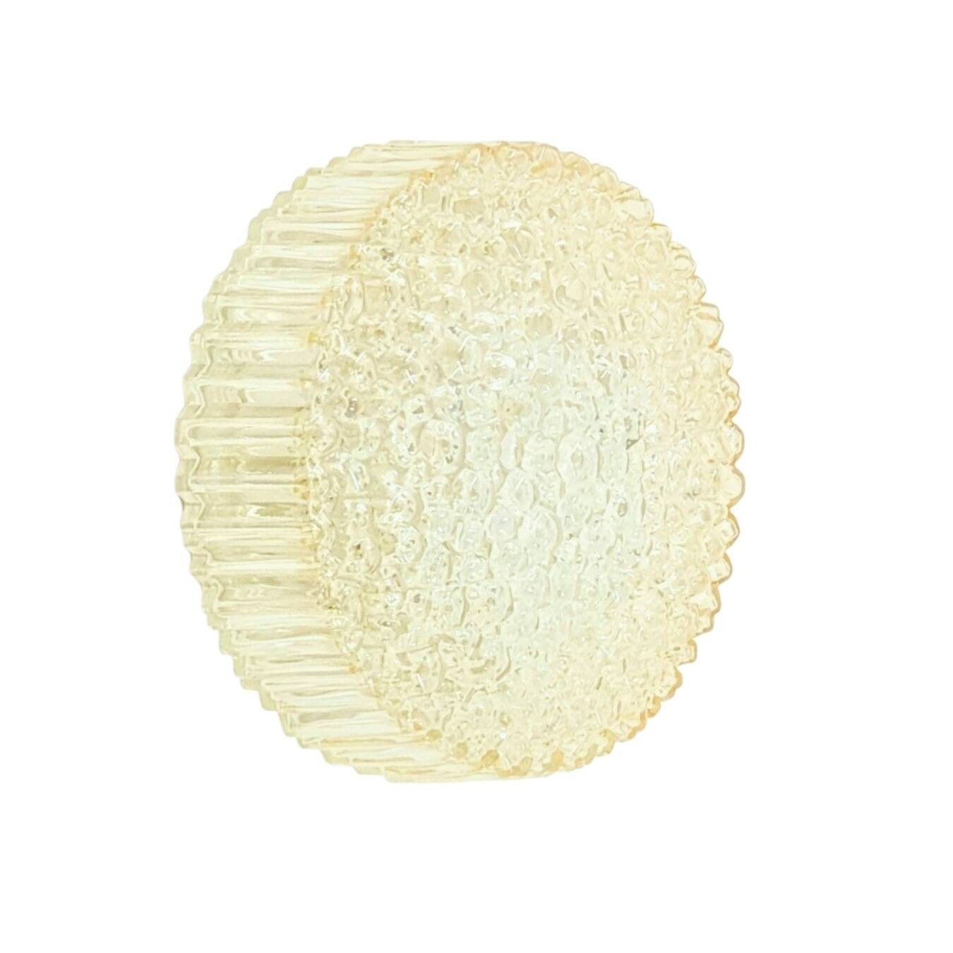 Applique murale ou plafonnier en verre bulle de style mid-century moderne par Tynell, années 60.