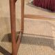 Teak sofa end