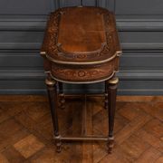 Napoleon III hairdresser worker marquetry 4 feet decorated with bronze