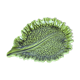 Ceramic dish cabbage leaf-shape