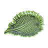 Ceramic dish cabbage leaf-shape