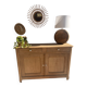 Chic rustic wooden buffet