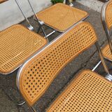 6 plia chairs by Giancarlo Piretti, Castelli circa 1967