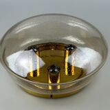 60s 70s Limburg Glashütte ceiling lamp glass space age design