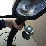 Ancienne lampe de bureau, Pop Art, Hoffmeister, design