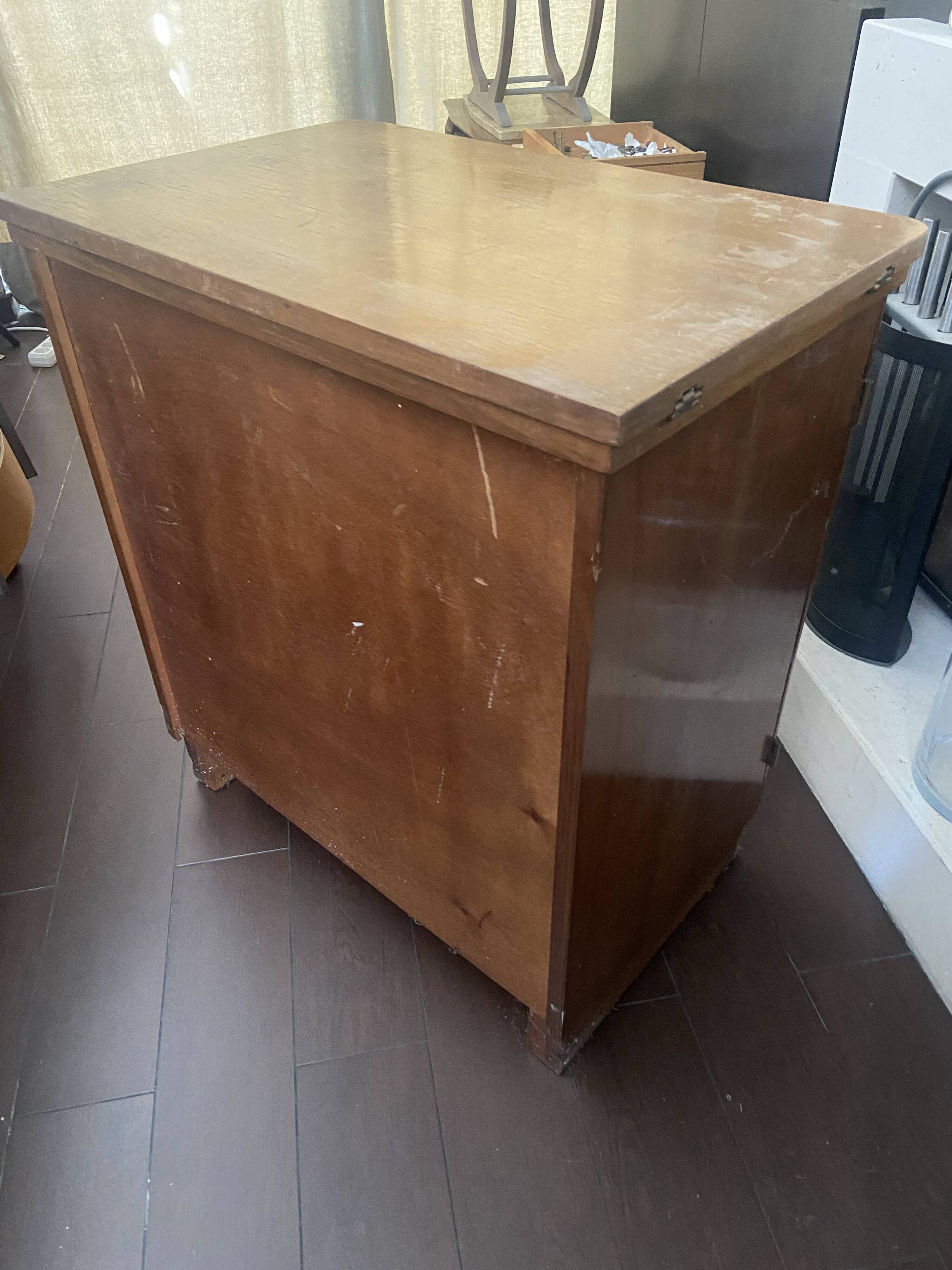 Vintage dressmaker's furniture in its original condition
