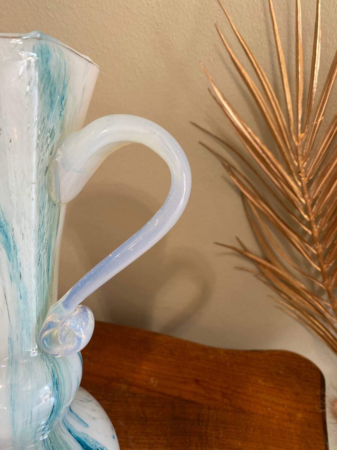 Murano blown glass vase