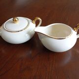 Villeroy & Boch "Biarritz" cream and sugar bowl