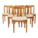 Set of 6 Vintage Danish Teak Dining Chairs by Vamdrup Stolefabrik, 1960s