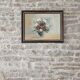 Tableau Huile sur toile Bouquets de roses Fleurs tulipes signé Hire