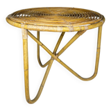 Vintage bamboo coffee table, Italy, 1960s