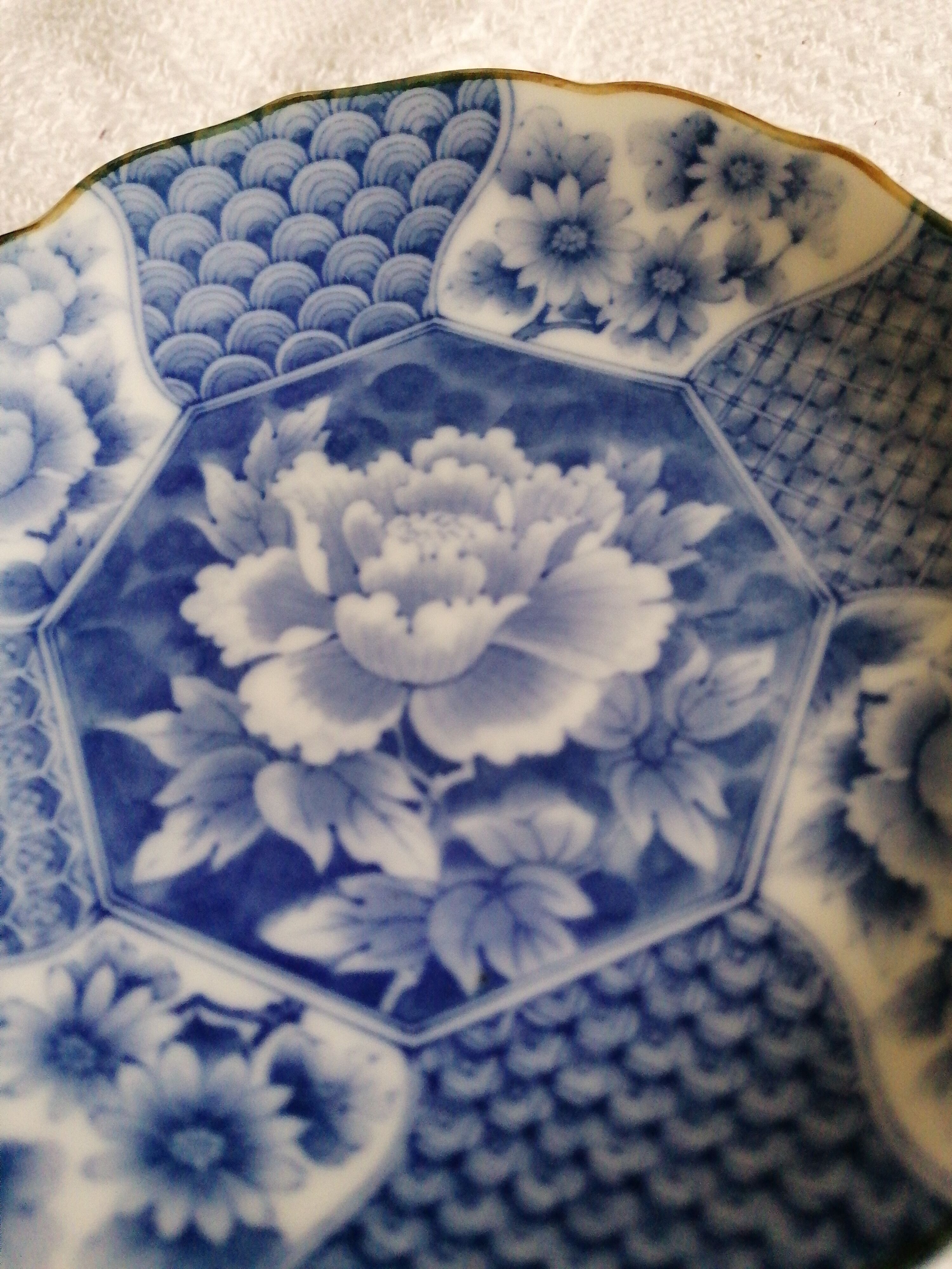 Coupelle motifs japonais