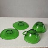 2 large green cups - Vereco.