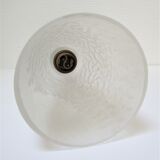 Lamp art deco bronze patina gray silver