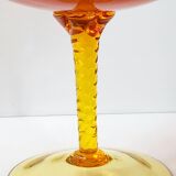 Coupe en verre vintage 1970